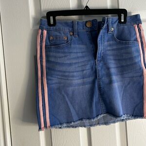 NOBO Blue and Pink Athletic Mini Skirt